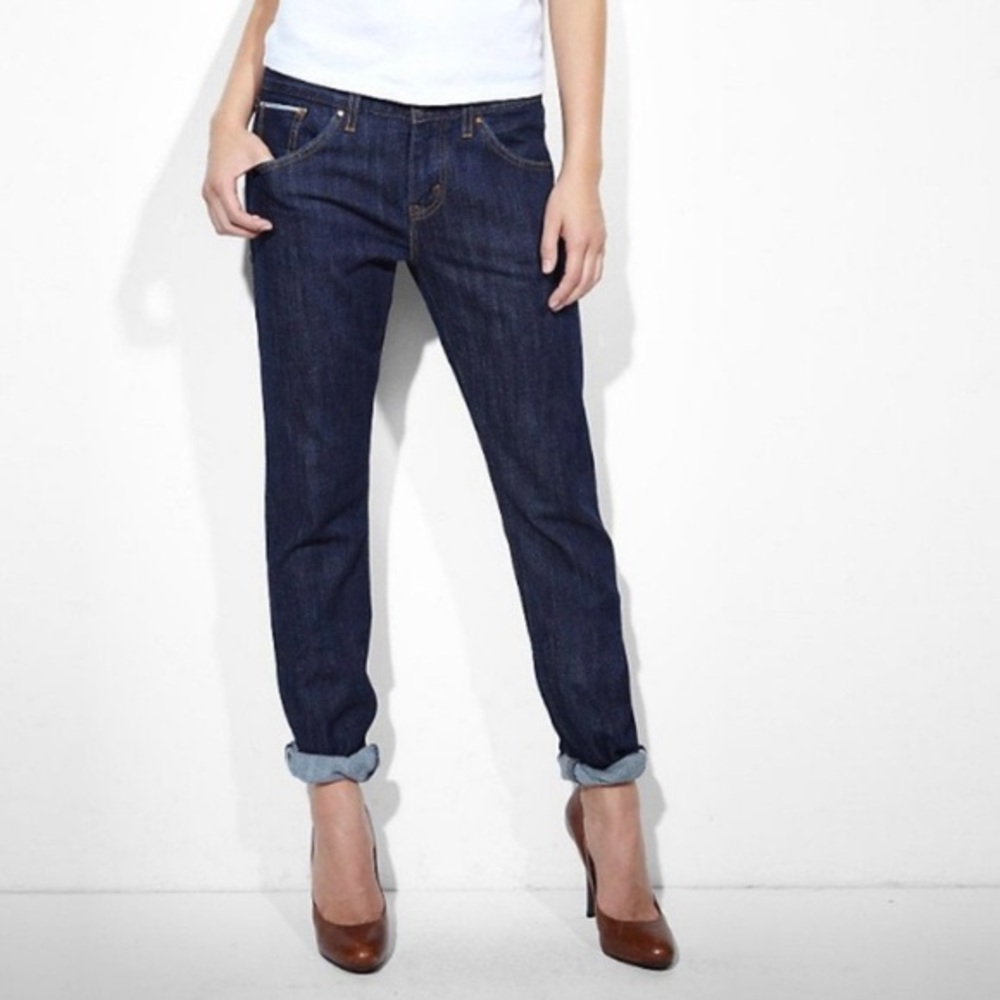 Levi’s Selvedge Skinny Boyfriend Jeans